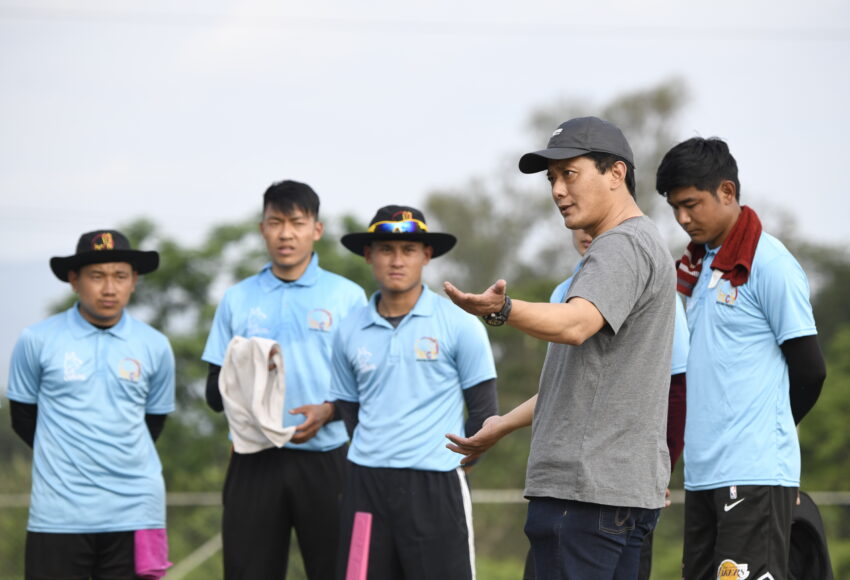 Bhutan Cricket President visits GICG