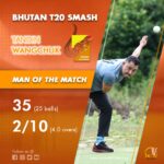Bhutan T20 Smash 2022 Thimphu Knights Vs Paro Bluemoon